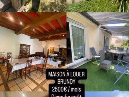 maison brunoy beau potentiel avec jardin