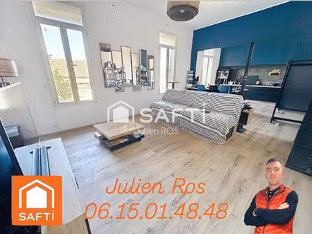 appartement de caractère de 148 m² – entièrement rénové – dpe b – 2 parkings