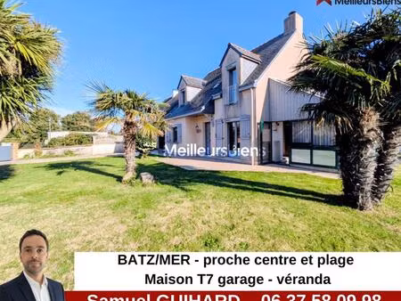 44740 batz sur mer - maison t7 proche commerces et plages