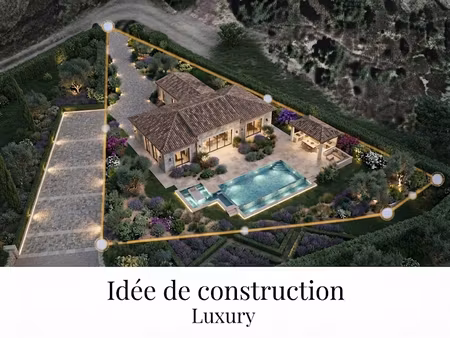 escales  10 mn de lezignan   terrain viabilise 1340 m2