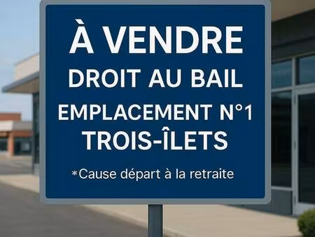local commercial avec bail commercial