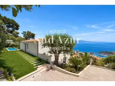 beausoleil – villa contemporaine rénovée avec vue mer panoramique sur monaco