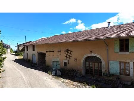 maison en pierres  à finir de rénover - avec belle vue - vosbles-valfin (chavagna)