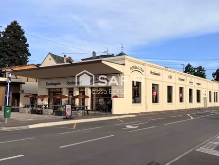 à louer fonds de commerce 268 m² – 1 500 € |soultz-haut-rhin