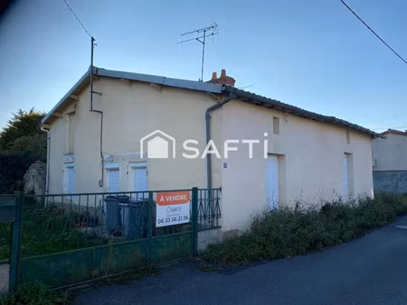 vente maison 4 pièces 73 m² à beaumont saint-cyr (86490)  125 000 €