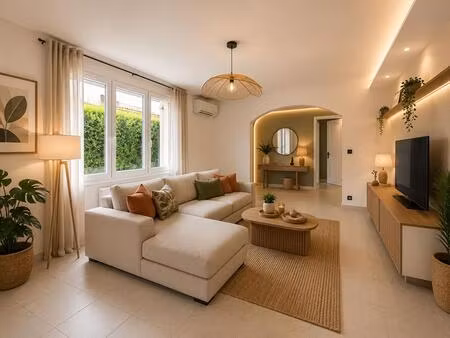 bas de villa marignane 3 pièces  82 m2
