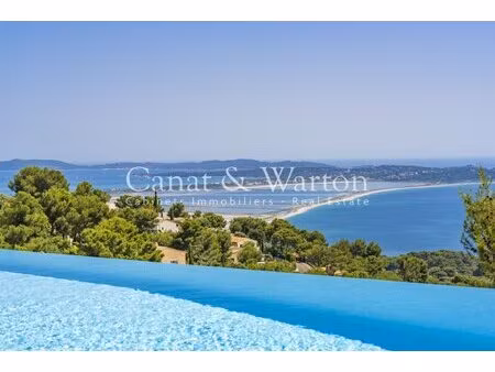 hyères  face à la mer - propriété avec maison d'amis indépendante - vue mer