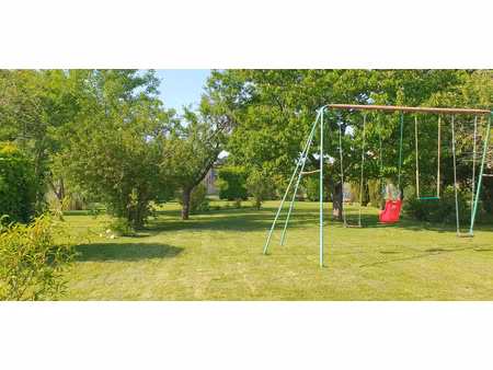 maison familiale avec grand terrain