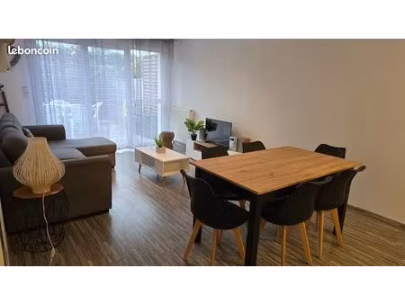 appartement f3 meublé 65m² – rez-de-jardin – idéal étudiants / mobilité