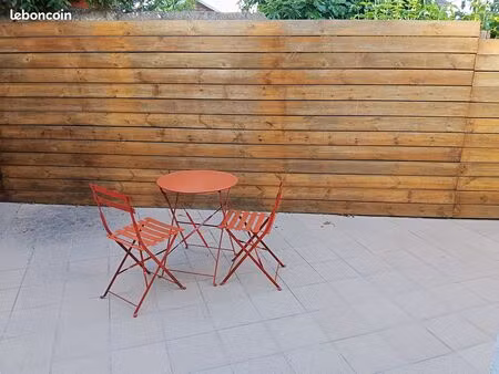 logement meublé avec grande terrasse – métro jean zay