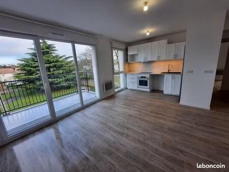 appartement t3 de 57m² chemin de la petite nacelle dans résidence récente