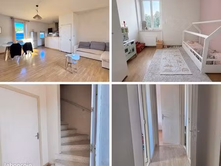 appartement t3 – 70 m² – 2 chambres + bureau (eau comprise dans charges)