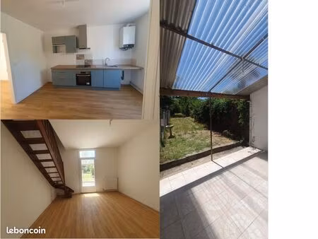maison 3 pièces 62 m² avec jardin de 150 m² - proche gare et centre ville