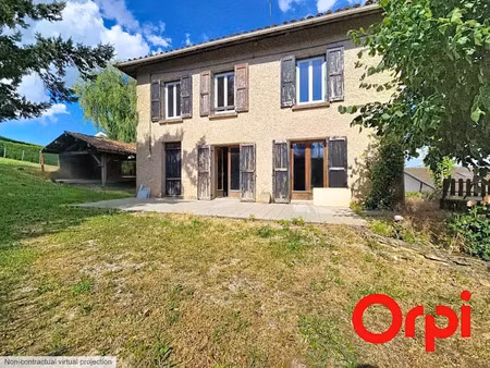 vente maison 5 pièces 130 m² à badinières (38300)  262 000 €
