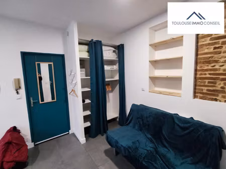 location appartement 1 pièce 19 m² à toulouse (31300)