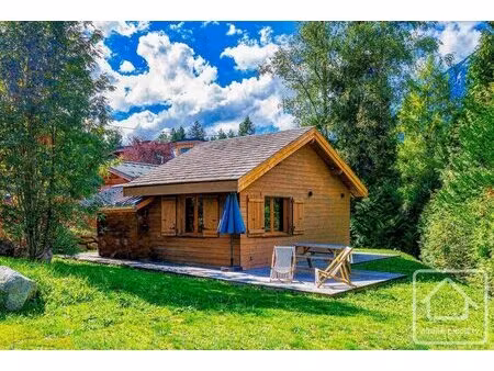 chalet "de carte postale" de 2 chambres  récemment rénové avec jardin et parking. vues sur