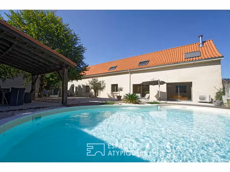vente maison 5 pièces 203m2 bordères-sur-l'échez 65320 - 465000 € - surface privée