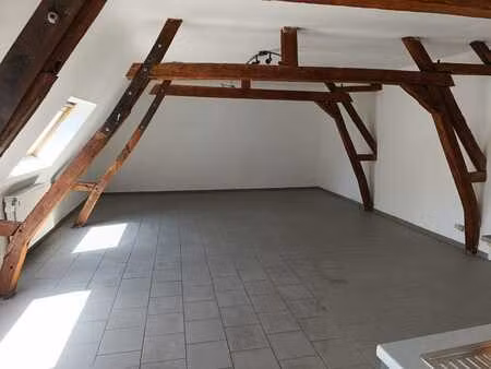 appartement 1 ch. avec poutres apparentes