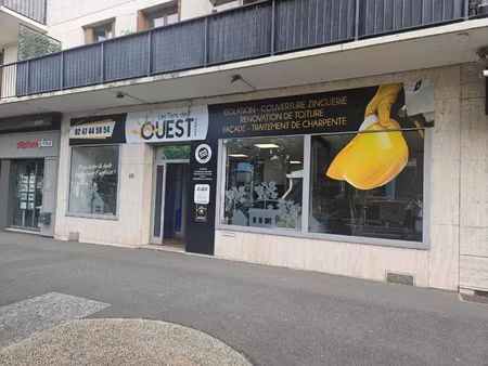 location commerce 130 m² à joué-lès-tours (37300)