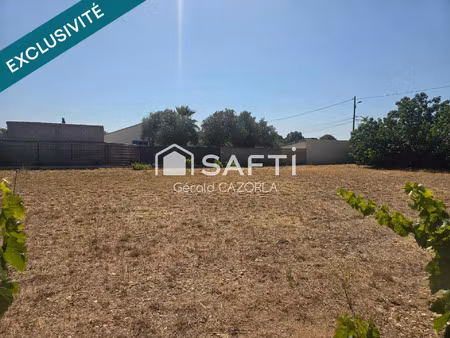 vente terrain 692 m² aspiran (34800)