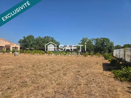 vente terrain 831 m² aspiran (34800)