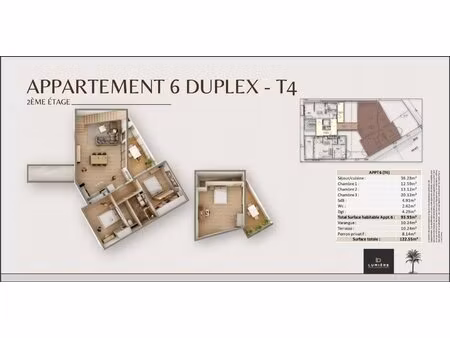 grand t4 duplex avec varangue et parking – opportunité à saint-denis