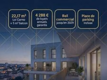 vente appartement t1 à toulouse (31000) : à vendre t1 / 22m² toulouse