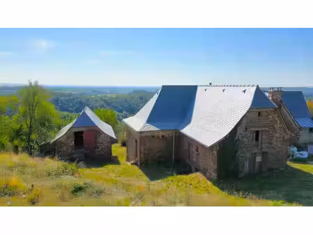 ensemble en pierre du xix & son domaine de 3 700 m² (dont 2 700 m² bio) villecomtal