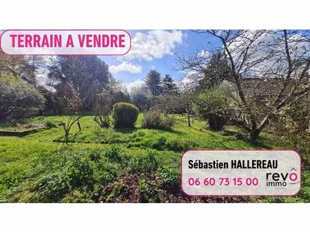 terrains à vendre - mauves sur loire - 500m2 env.