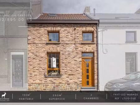 maison à louer à fayt-lez-manage € 950 (lq0uw) - l'etude des propriétaires - bureau de cha