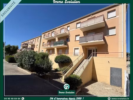 vente appartement 2 pièces 45.88 m² à jonquieres (84150)  118 000 €