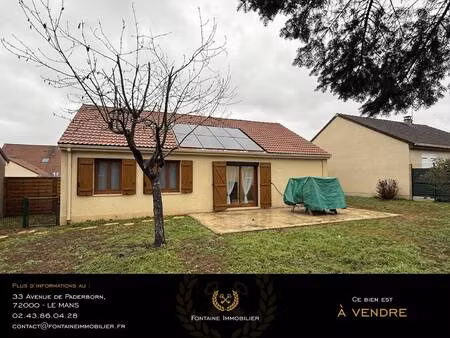 maison de plain-pied à vendre