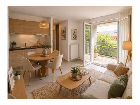 vente appartement 2 pièces 43 m² à le teich (33470)  208 200 €