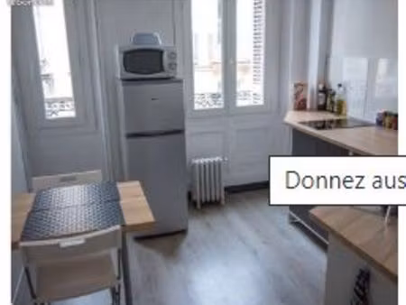 a louer chambre meublee privative