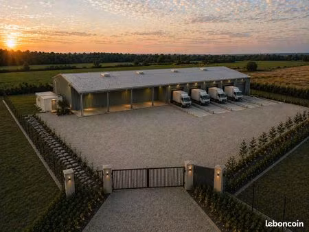 à louer – hangar de stockage avec grand terrain – axe toulouse / montauban