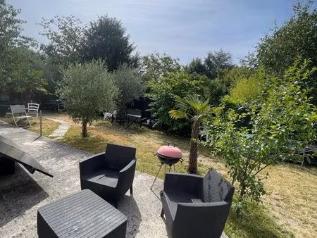 t2 appartement/mini maison  avec beau jardin  3’ gare ermont eaubonne