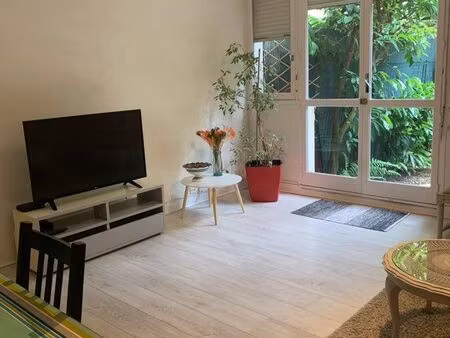 appart 3 pièces meublé rdc - jardin terrasse
