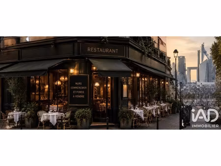 vente commerce 203 m² courbevoie (92400)