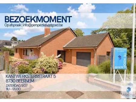 rustig gelegen gelijkvloerse woning met royale woonopperv...