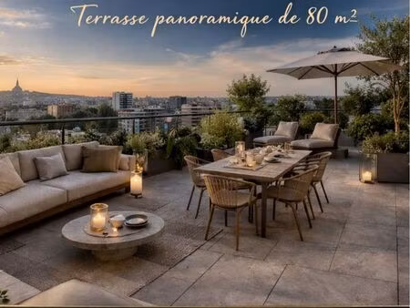 vente appartement 3 pièces 86 m² saint-ouen-sur-seine (93400)