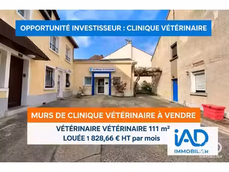vente murs commerciaux 111 m²