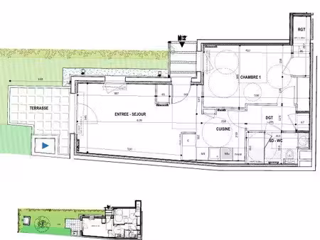 vente maison 2 pièces 52 m² saint-maurice (94410)