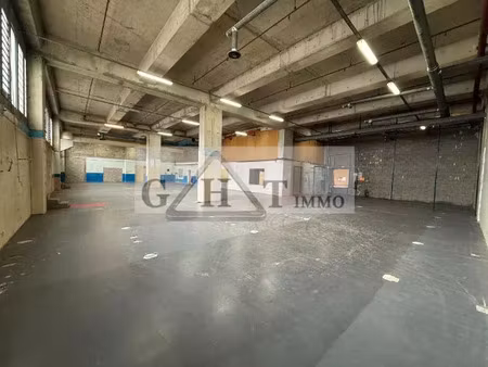 vente local industriel 1332 m² montreuil (93100)