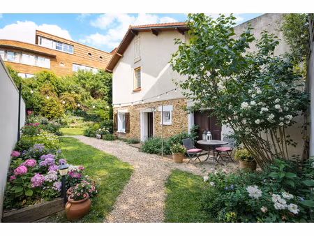 maisons-alfort maison 1930 avec jardin  garage et potentie