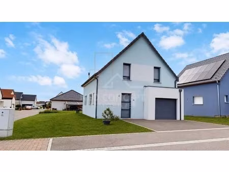 stundwiller - maison contemporaine récente avec jardin  terrasse et garage