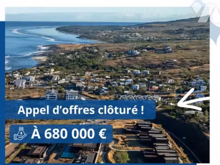 vente terrain les trois-bassins (97426)