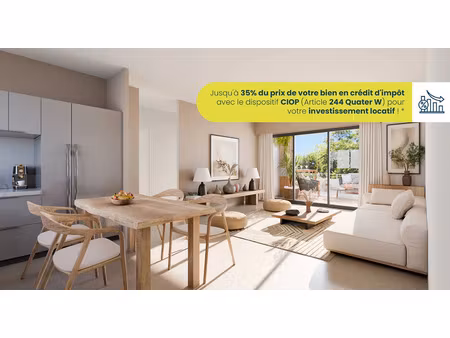 vente programme neuf t2  t3  t4 40 à 75 m² saint-paul (97460)