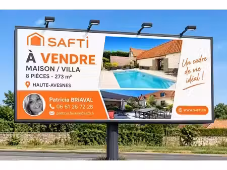 vente maison 8 pièces 273 m² à haute-avesnes (62144)  599 900 €