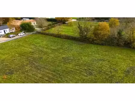 vente terrain 2418 m² à savigne (86400)  20 900 €