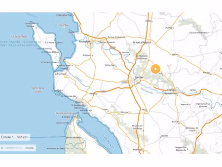vente terrain 450 m² à brizambourg (17770)  36 650 €